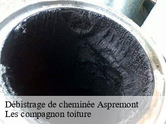 Débistrage de cheminée  aspremont-06790 Les compagnon toiture